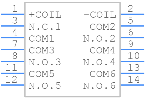 AG1S057 - Panasonic - PCB symbol