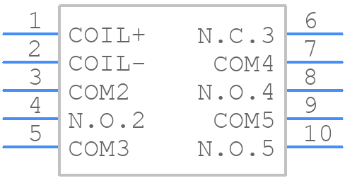 AG1Y036 - Panasonic - PCB symbol