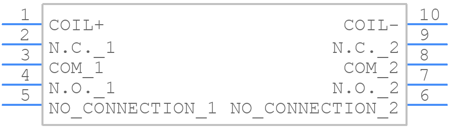 ATQ231 - Panasonic - PCB symbol