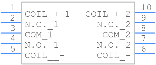 ATQ251 - Panasonic - PCB symbol