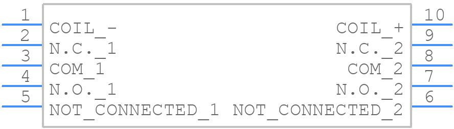 ATQ213SAX - Panasonic - PCB symbol