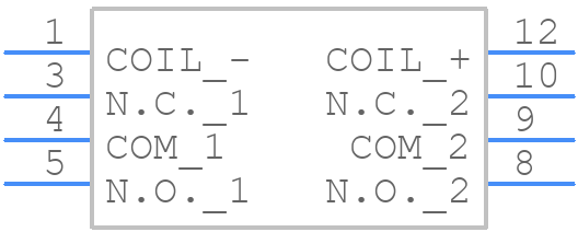 ATXD211 - Panasonic - PCB symbol