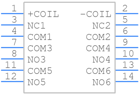 AG1S042 - Panasonic - PCB symbol