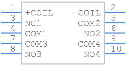 AG1S132E - Panasonic - PCB symbol