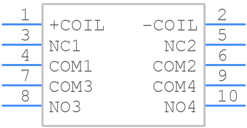 AG1S021 - Panasonic - PCB symbol