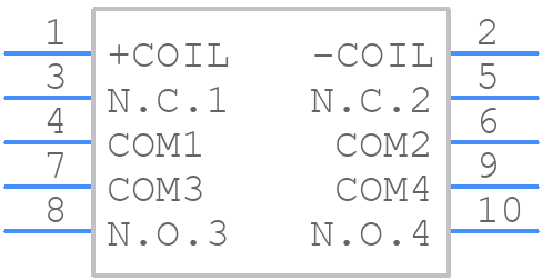 AG1S023 - Panasonic - PCB symbol