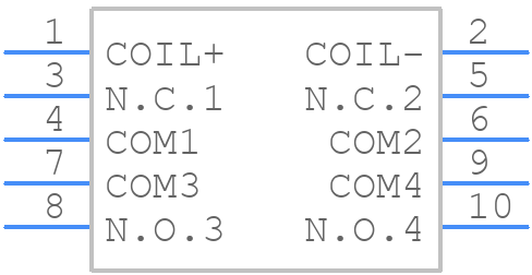 AG1S027 - Panasonic - PCB symbol
