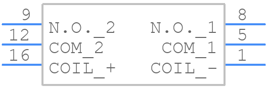 AGP2122 - Panasonic - PCB symbol