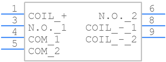 ADJ63006 - Panasonic - PCB symbol