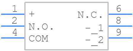 ADJ13106 - Panasonic - PCB symbol