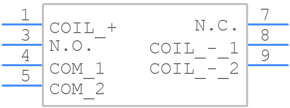 ADJ43012 - Panasonic - PCB symbol