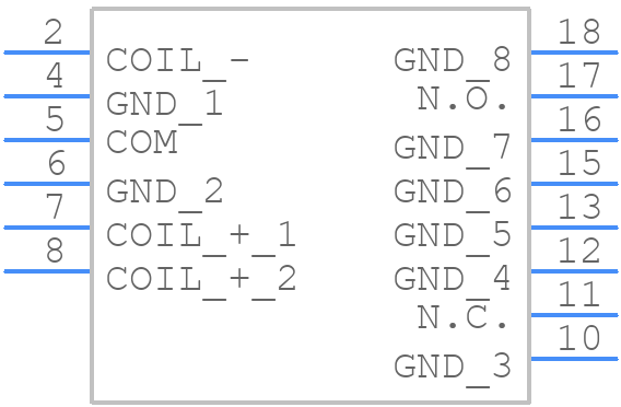 ARS32Y12X - Panasonic - PCB symbol