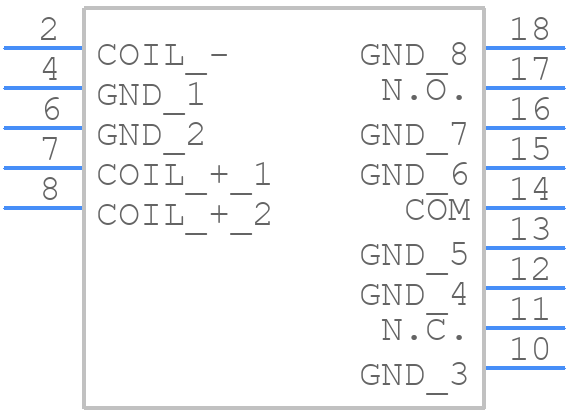 ARS32A4HZ - Panasonic - PCB symbol