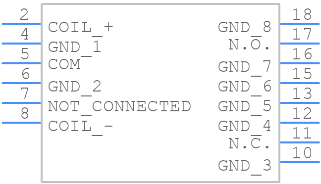 ARS35Y09 - Panasonic - PCB symbol