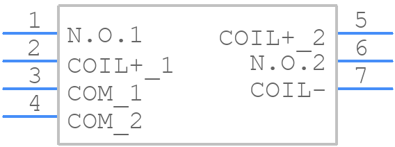 ACTC6CR6 - Panasonic - PCB symbol