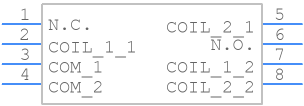ACTE3CR2 - Panasonic - PCB symbol
