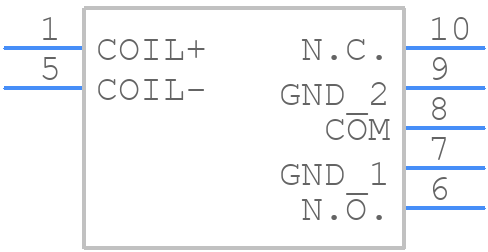 ARS1509 - Panasonic - PCB symbol