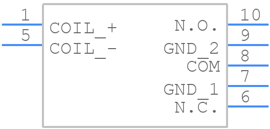 ARS3524 - Panasonic - PCB symbol