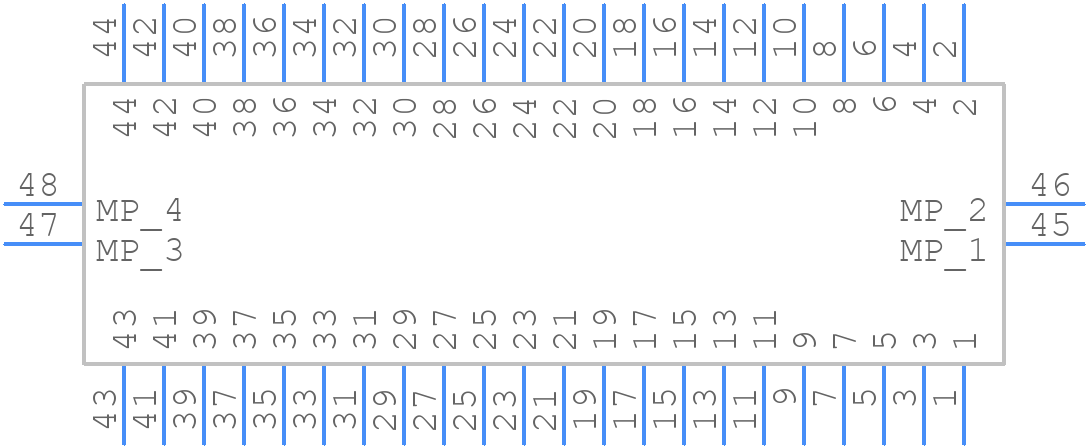 AXF5A4412 - Panasonic - PCB symbol