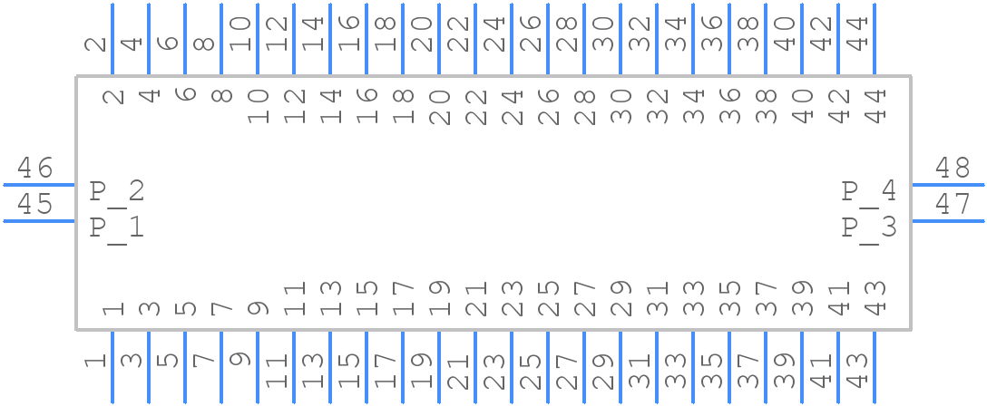 AXF6D4412 - Panasonic - PCB symbol
