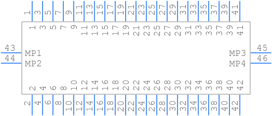 AXT542124A - Panasonic - PCB symbol