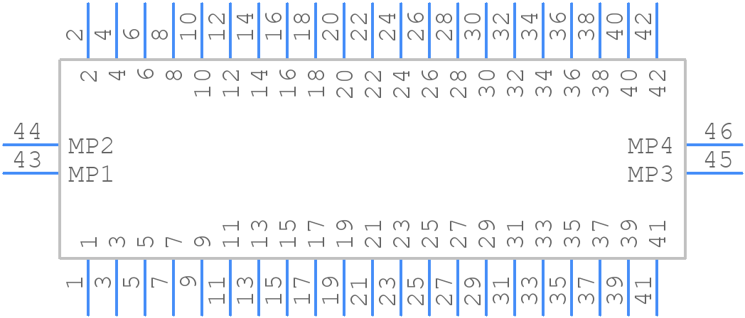 AXT642124A - Panasonic - PCB symbol