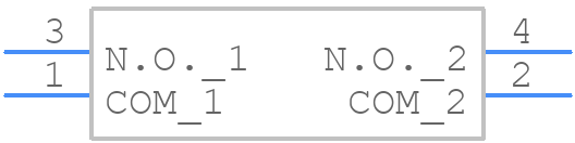 EVPBT3C4A000 - Panasonic - PCB symbol