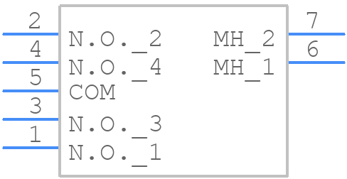 EVQV9C00116E - Panasonic - PCB symbol