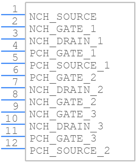 6AM15 - Renesas Electronics - PCB symbol