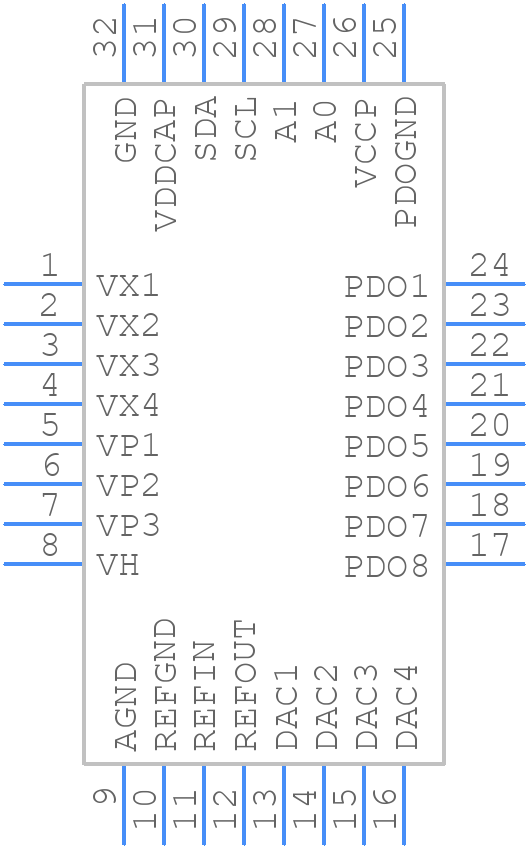 ADM1169ASTZ - Analog Devices - PCB symbol