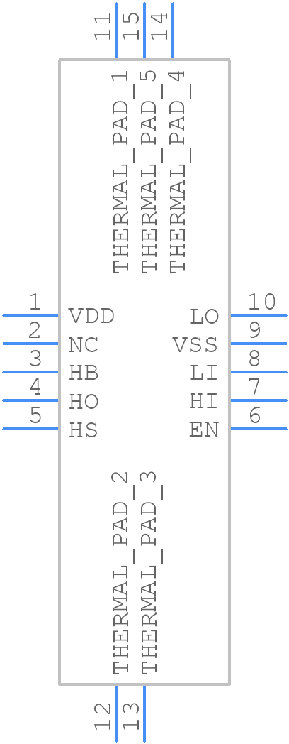 UCC27302ADRCR - Texas Instruments - PCB symbol