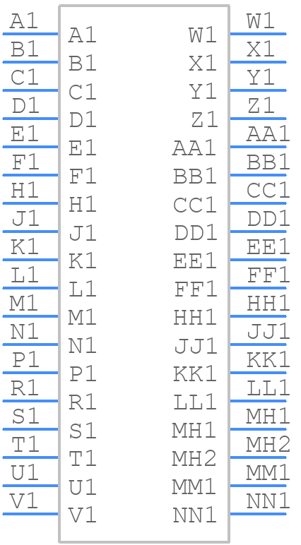 SMPL34M0T0LB/AA - Positronic - PCB symbol