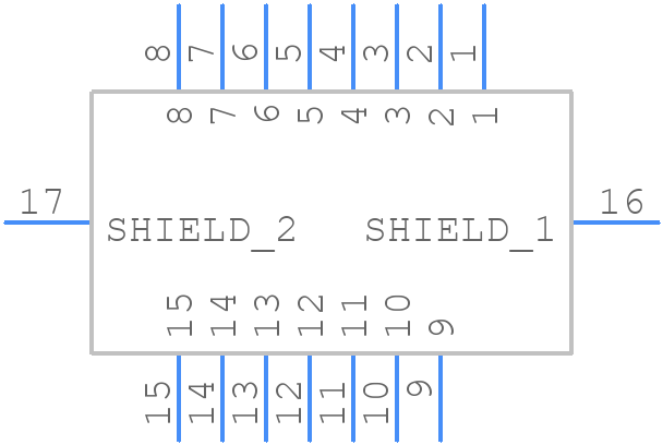 88715-5005 - 3M - PCB symbol