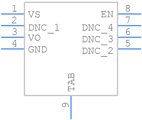 L99VR033QTR - STMicroelectronics - PCB symbol
