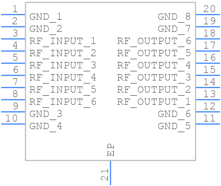 CGHV35060MP - MACOM - PCB symbol