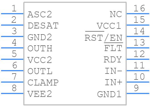 NSI6711ASC-Q1SWR - NOVOSENSE - PCB symbol