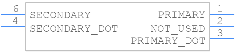 TC16-1TX+ - Mini-Circuits - PCB symbol