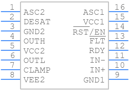 NSI6713ASC-Q1SWR - NOVOSENSE - PCB symbol