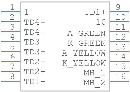TMJG16565-8ADNL - Taoglas - PCB symbol