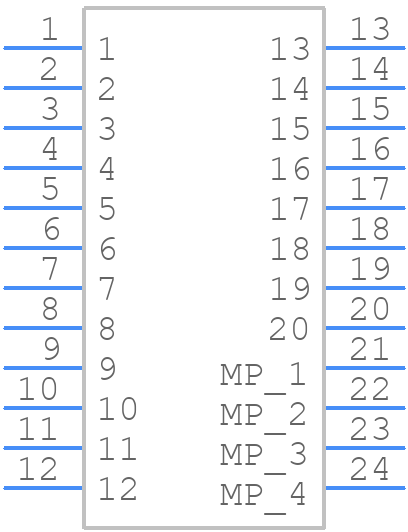 2250190200 - Molex - PCB symbol