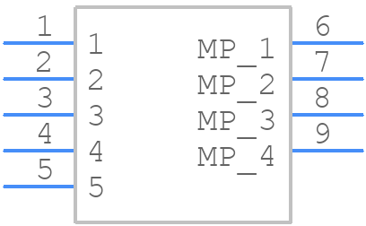 2250190050 - Molex - PCB symbol