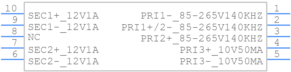 PA5112.003NL - Yageo Group - PCB symbol