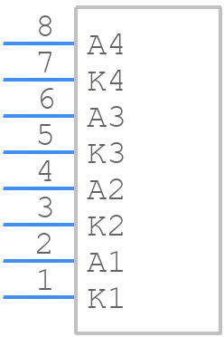 PL505-4G13 - P-tec - PCB symbol