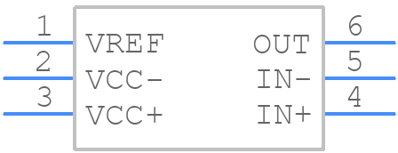 TSC1801BIYLT - STMicroelectronics - PCB symbol