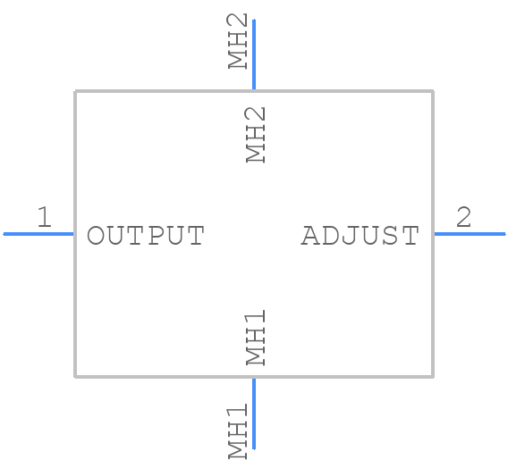 LM137K - STMicroelectronics - PCB symbol