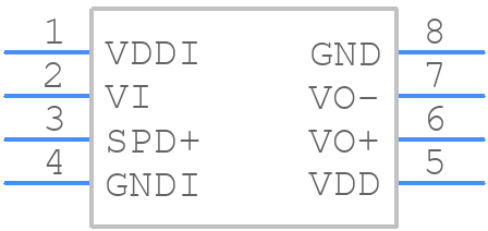 SI82C60ACC-IS - Skyworks - PCB symbol