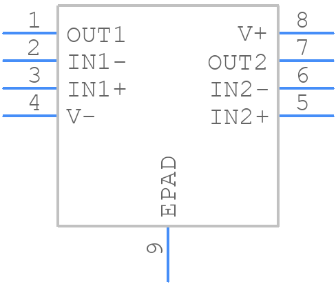 RRA79002-NSH - Renesas Electronics - PCB symbol