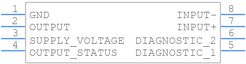 TDE1898CDP - STMicroelectronics - PCB symbol