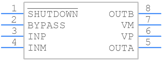 NCP2890DMR2G - onsemi - PCB symbol