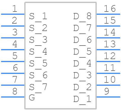 NVBYST0D6N08XTXG - onsemi - PCB symbol
